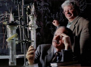 Giuliano Preparata avec Emilio Del Giudice